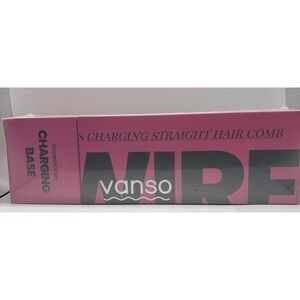 Brand New Straight Hair Comb‎ Vanso Sealed Package